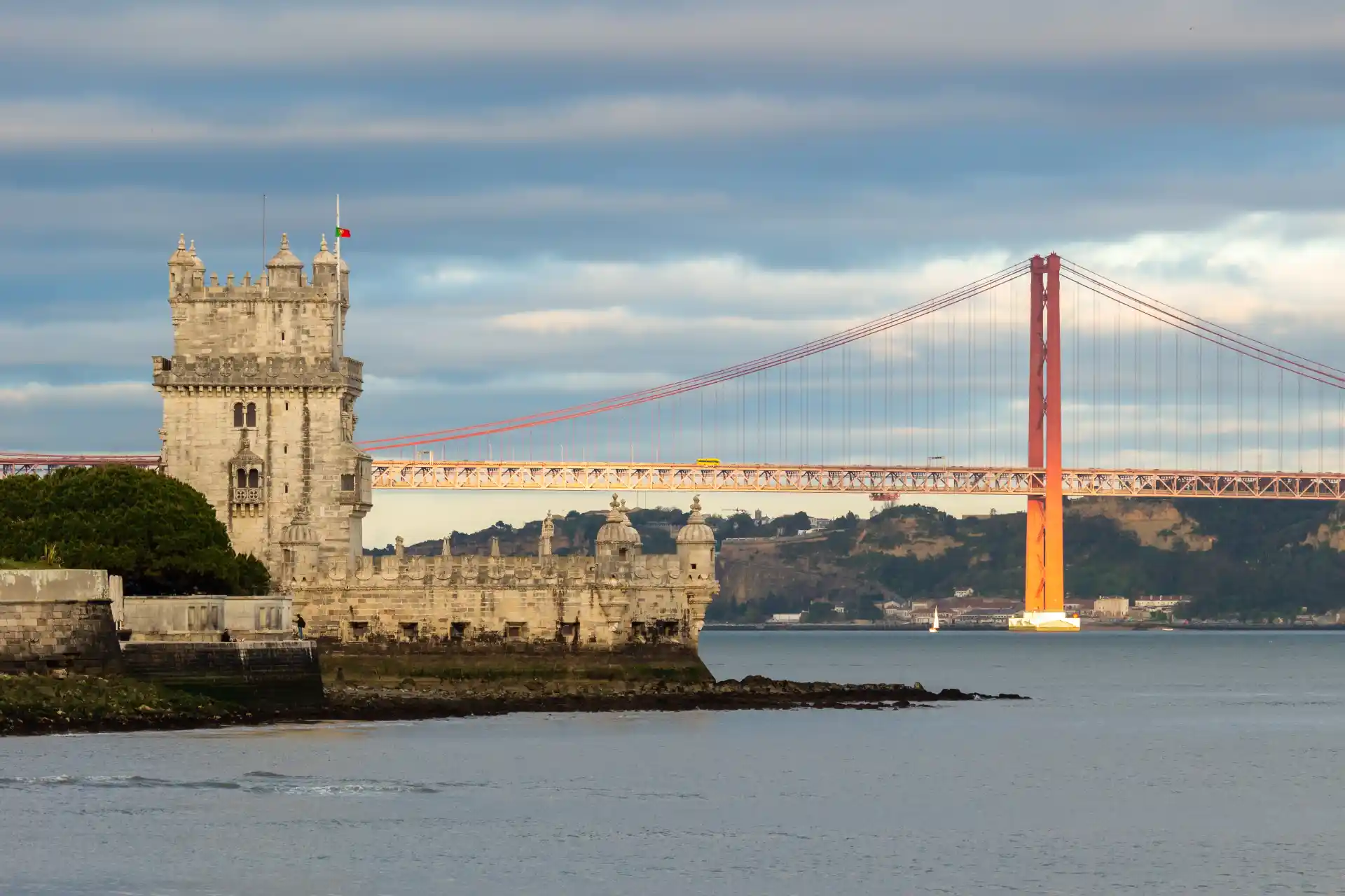 Torre de Belem y Puente 25 de abril
