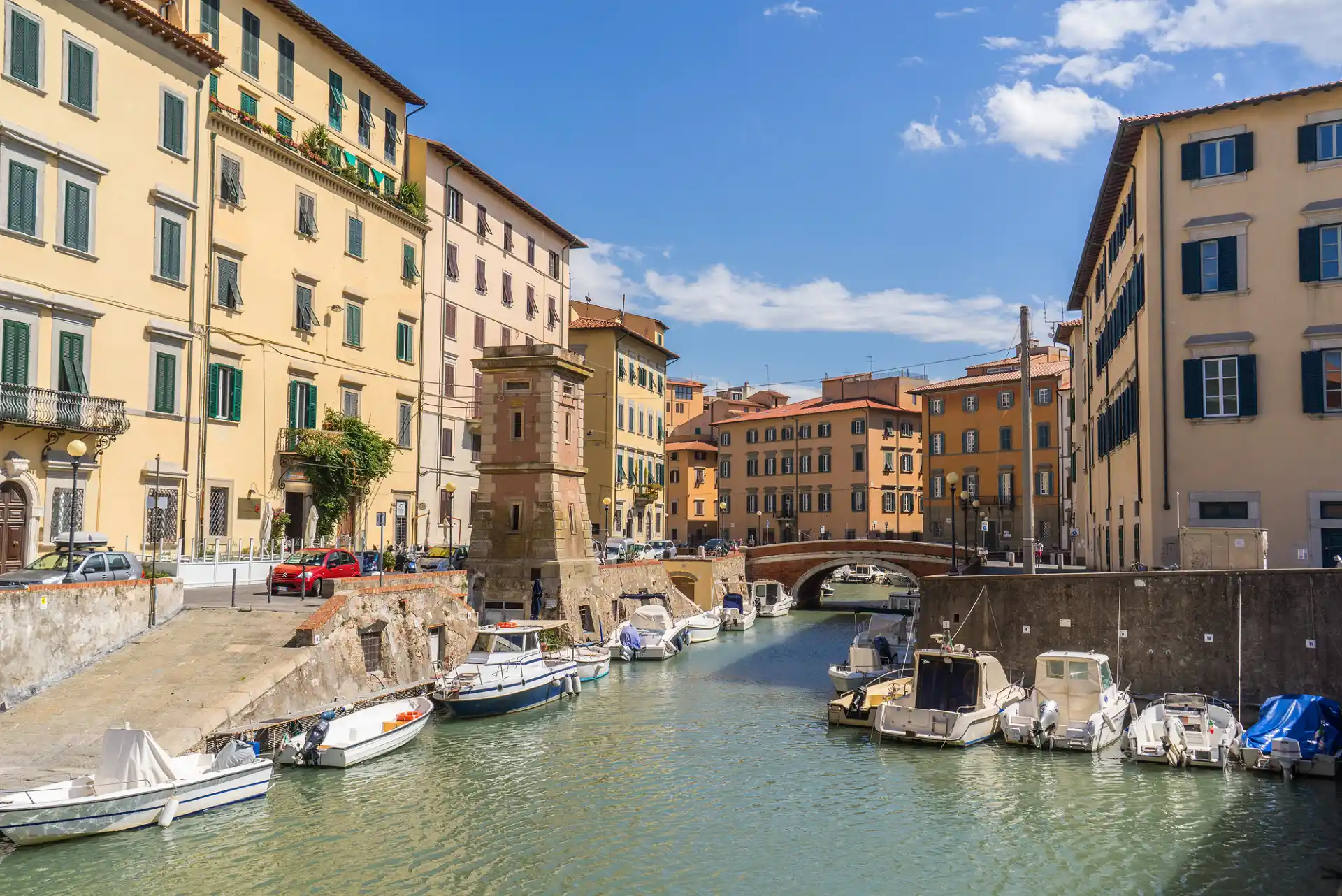 Canal en Livorno