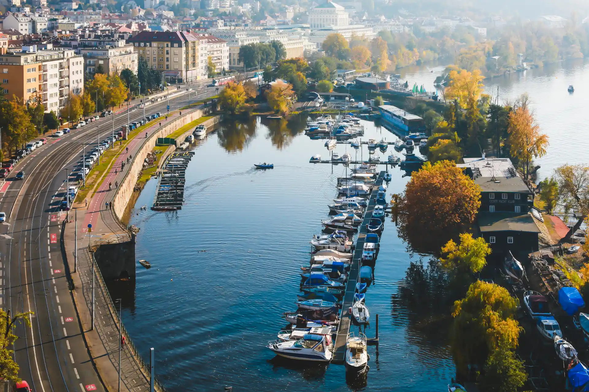 Río Moldava, Praga