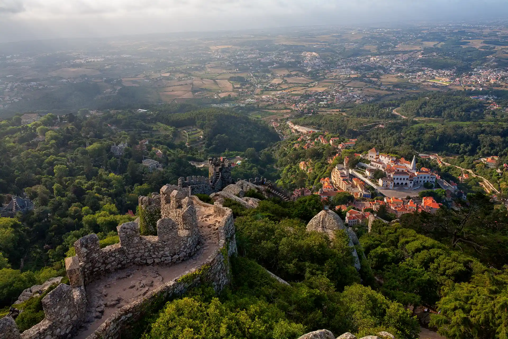 Sintra desde las alturas