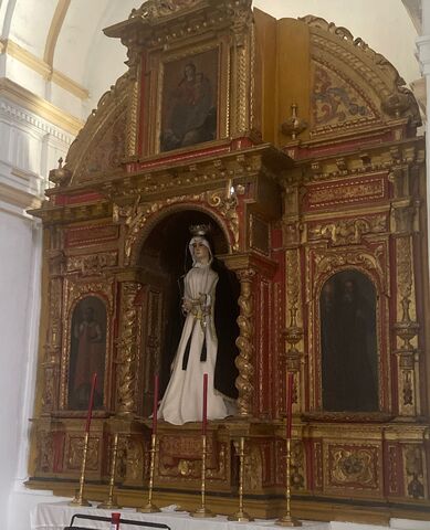 Retablo de la Virgen de la Soledad