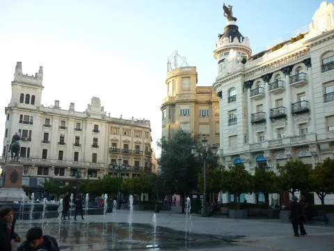 Centro de Córdoba. Plaza de las Tendillas y sus alrededores
